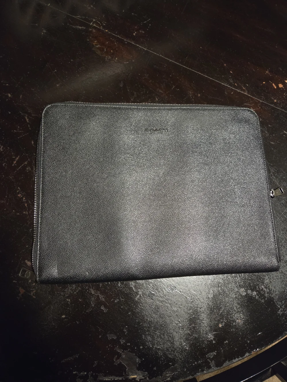 Coach Leather Portfolio